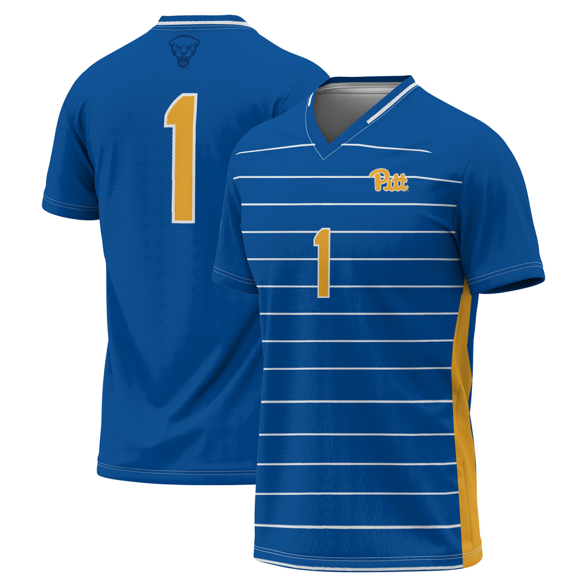 [LK] Pitt Panthers GameDay Greats Unisex Lightweight Soccer Fashion Jersey - Royal