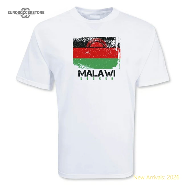 Malawi Soccer 20242025 Regular Durable Tshirt Breathable