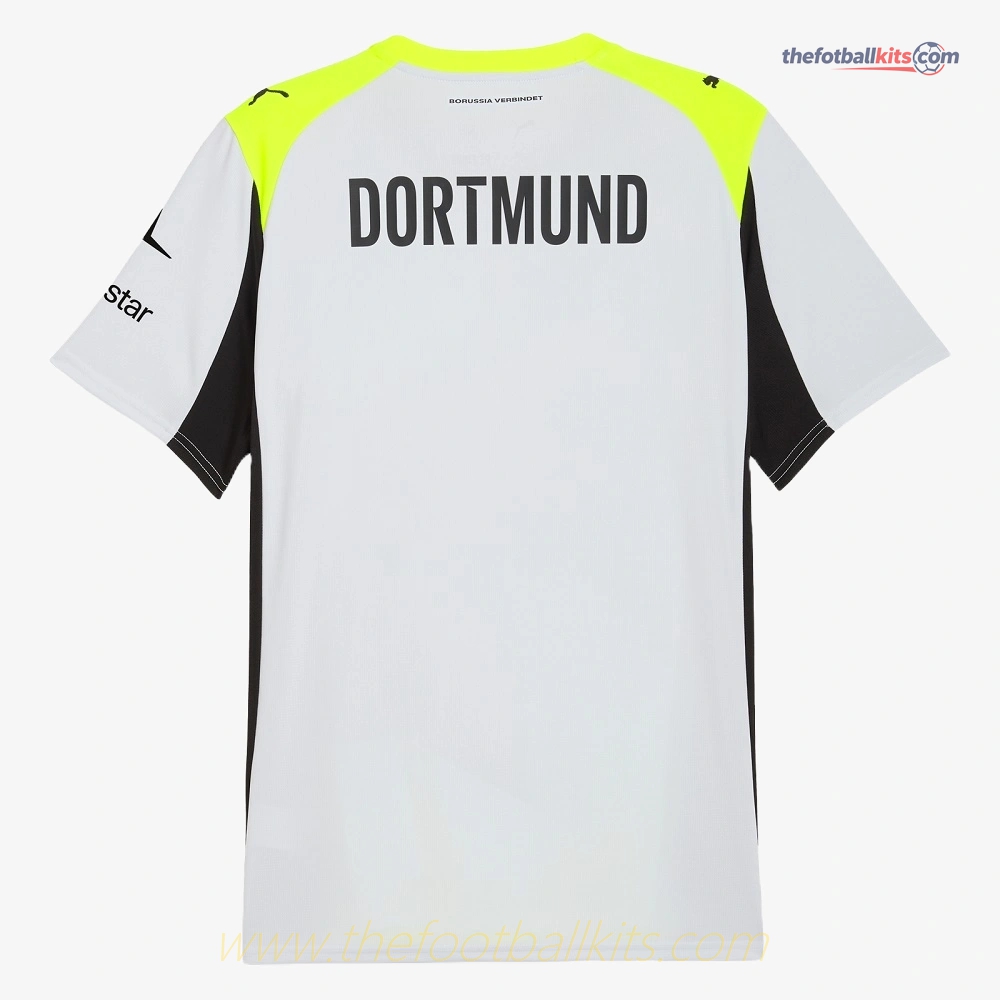 Official Borussia Dortmund Away Football Shirt 2025/26 Season