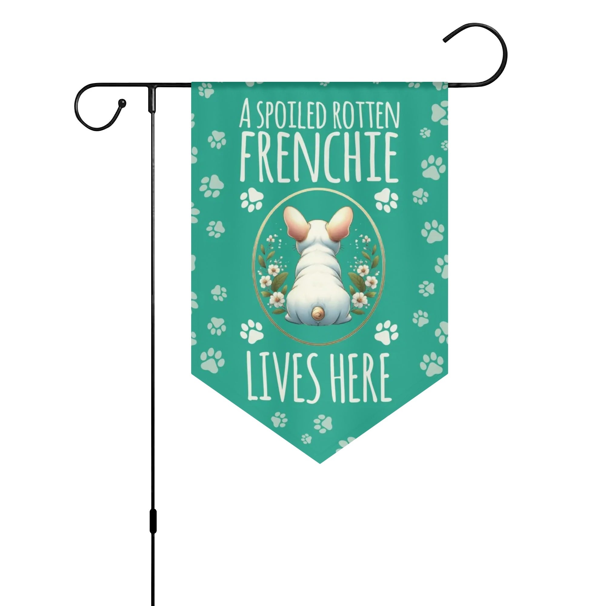 Trendy Everyday Hank - Garden Flag Banner for Pet Enthusiasts Durable