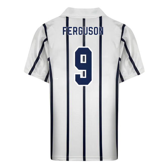 1994 Everton Away Retro Shirt (Ferguson 9) | Authentic Design