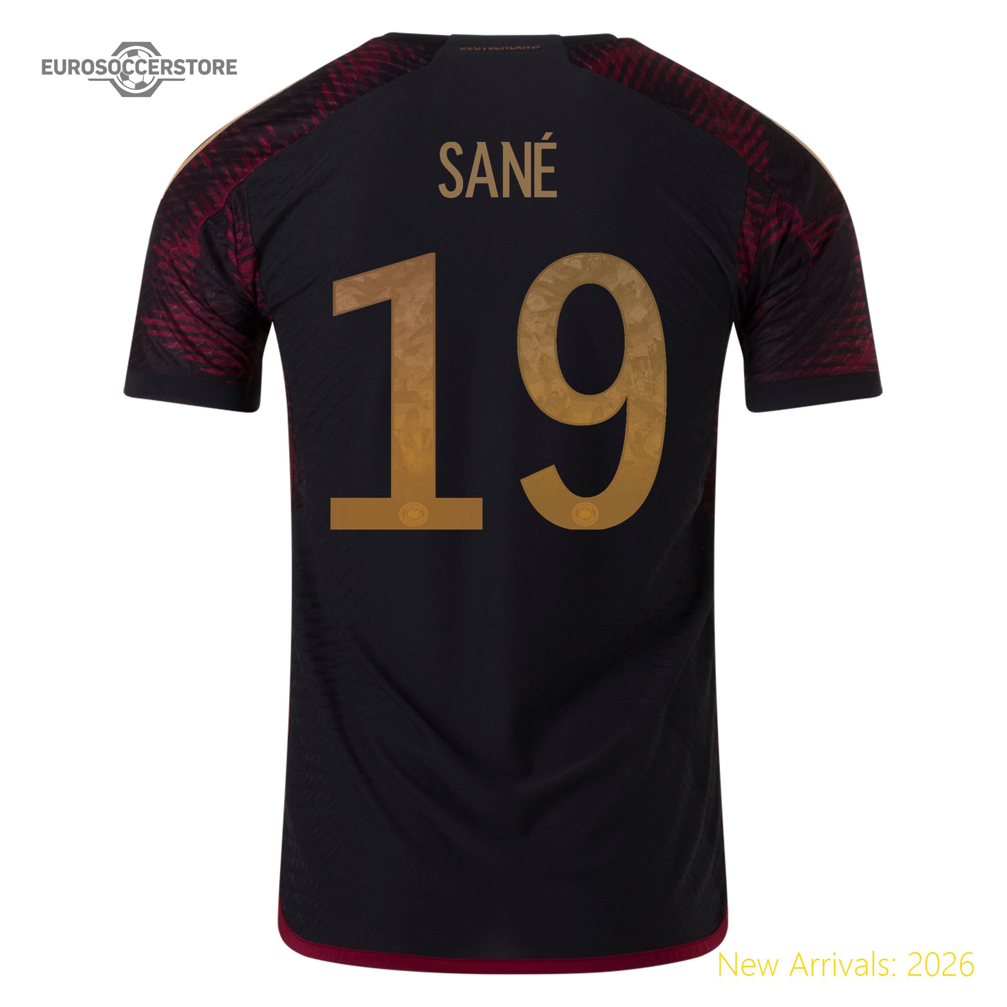 Officially Approved Classic Design Men Ger Team Top-grade Away Jersey