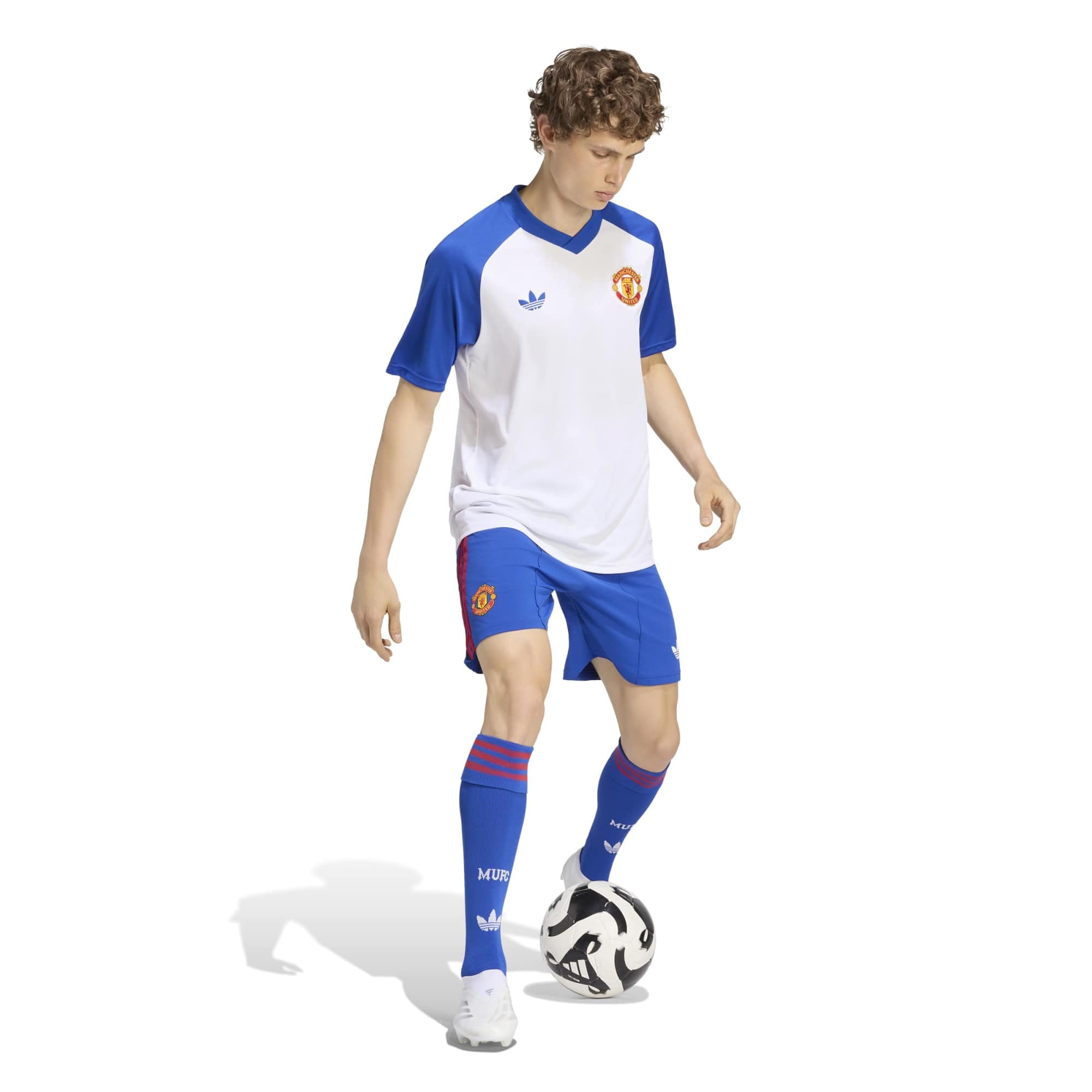 [SJH] Manchester United 2026/27 Away Pre-Match Jersey Top - White