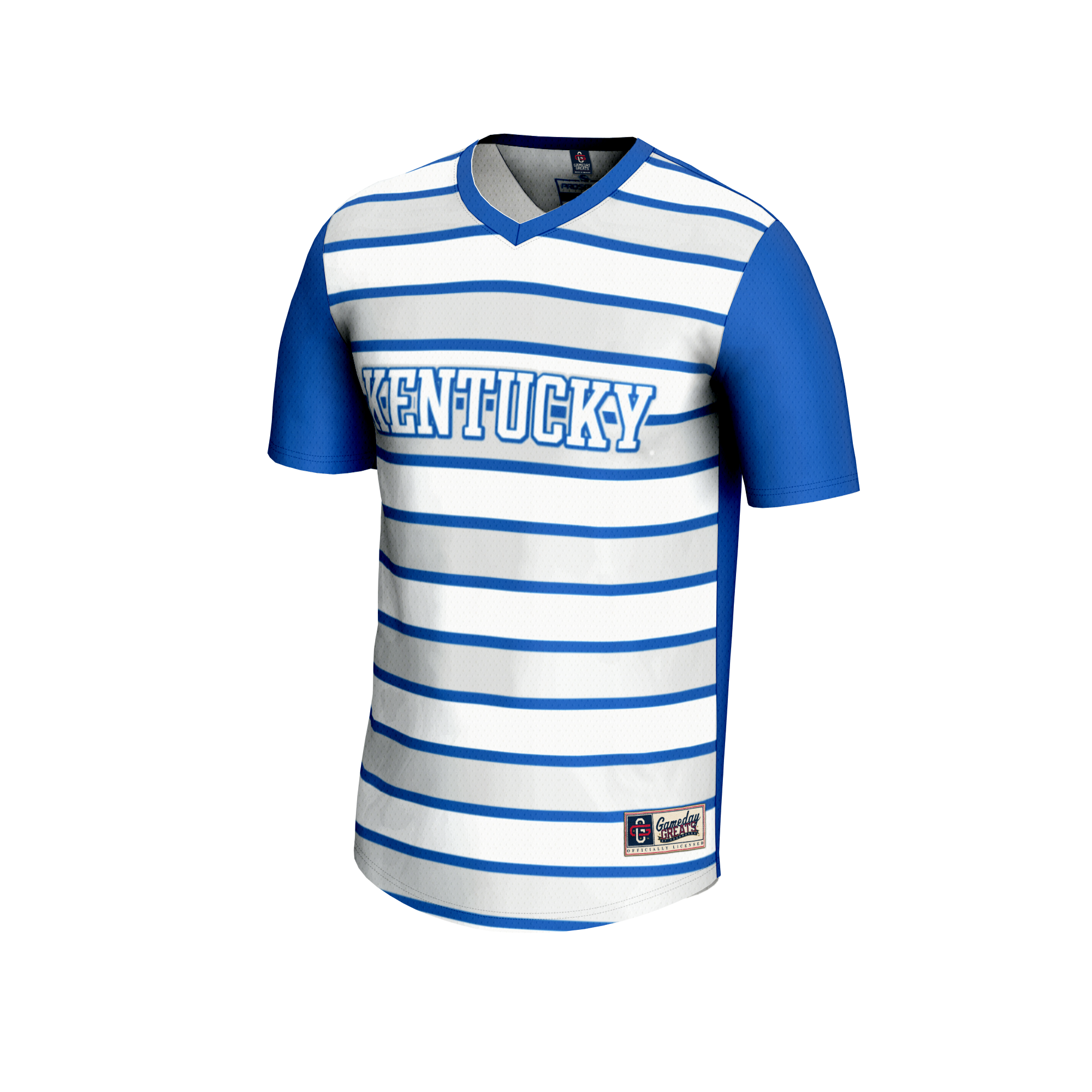 [NJP] Kentucky Wildcats GameDay Greats Unisex Lightweight Soccer Fashion Jersey - Royal