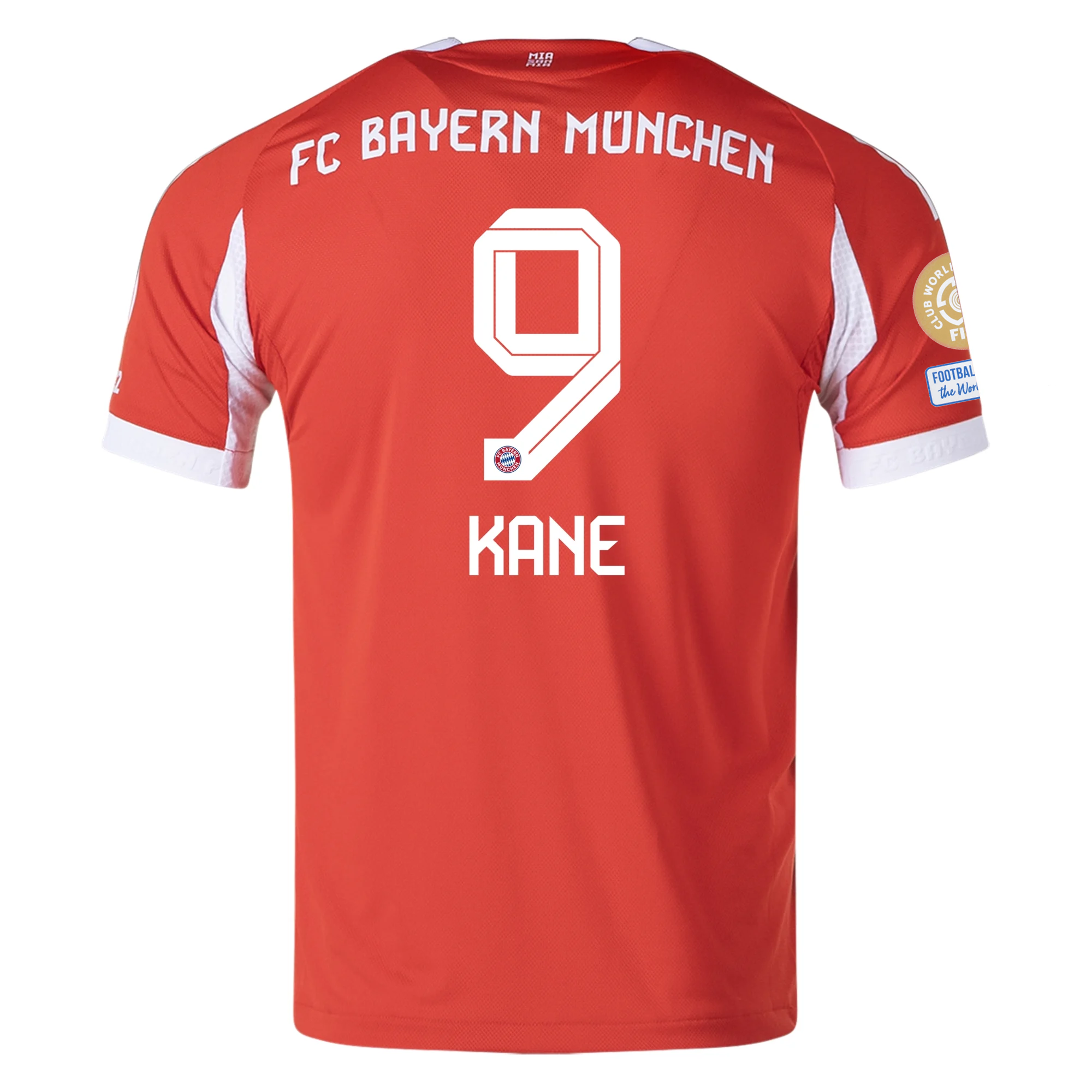 Bayern Munich Authentic Harry Kane Home Jersey 25/26 Club World Cup Red