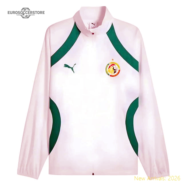 Senegal Prematch 20242025 Regular Authentic Jersey Climalite