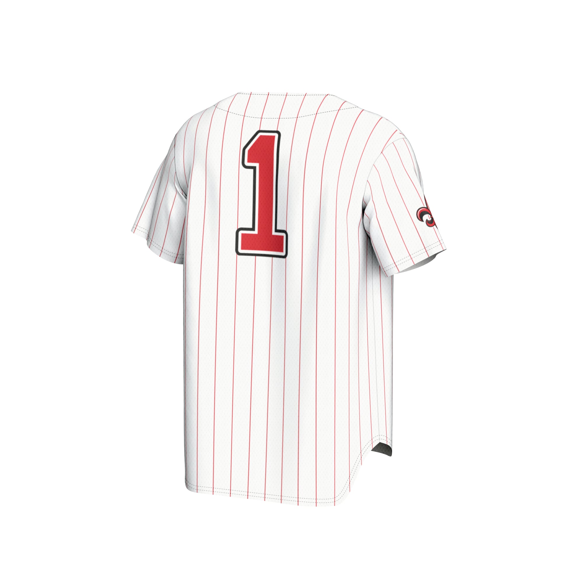 #1 Louisiana Ragin' Cajuns GameDay Greats Unisex Lightweight Baseball Fashion Jersey - White