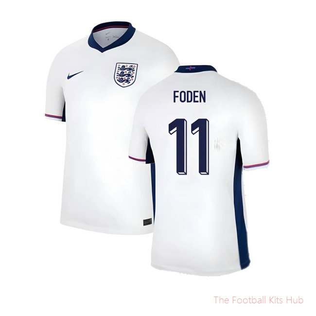 2024-2025 England Home Shirt (Foden 11)