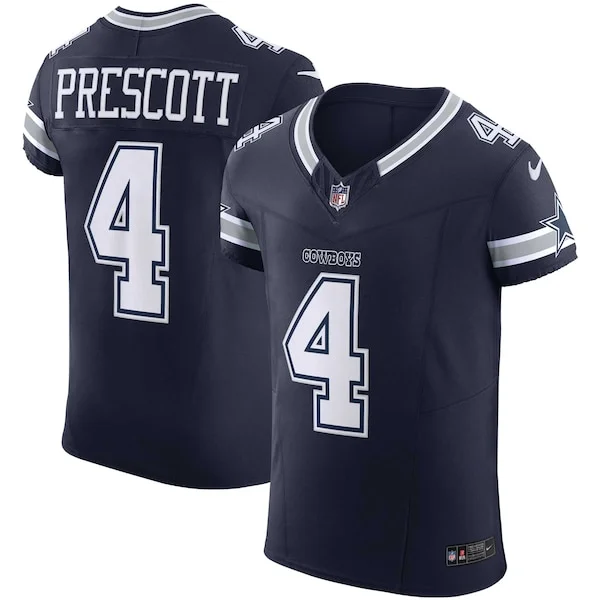 Performance Dallas Cowboys Elite Jersey - Premium Navy NFL Fan Jers...