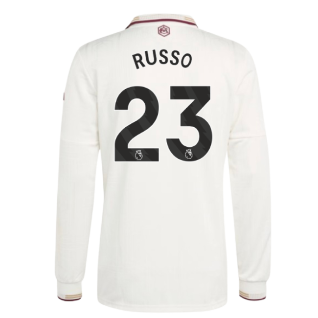 Arsenal 2025-2026 Home Soccer Jersey (Russo 23) | Durable | Match Day