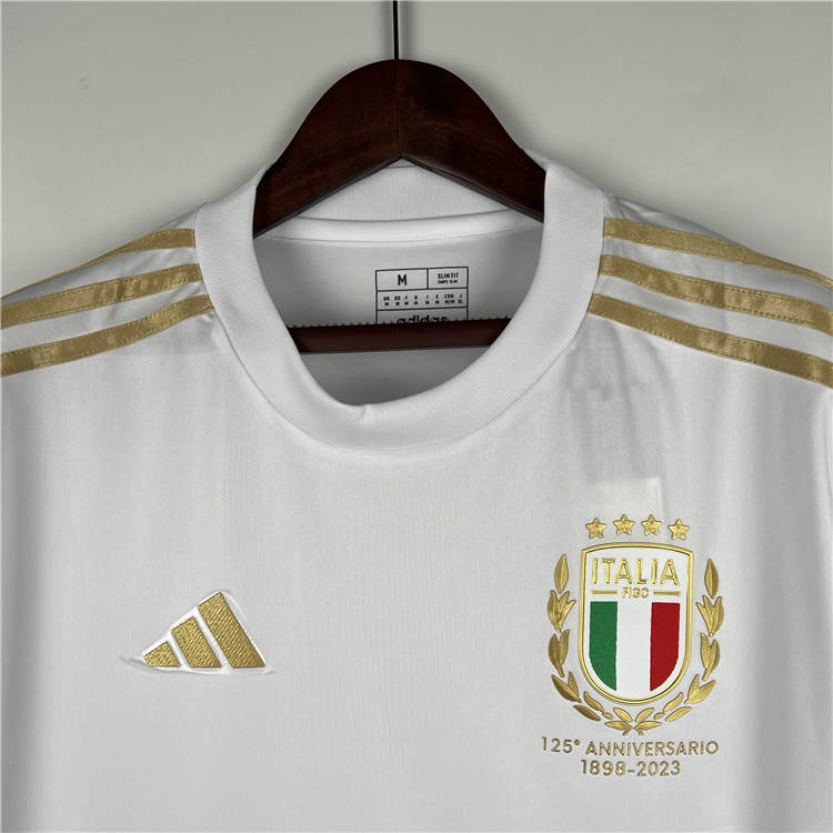 Licensed Official 2023 Italy 125th Anniversary Football Shirt