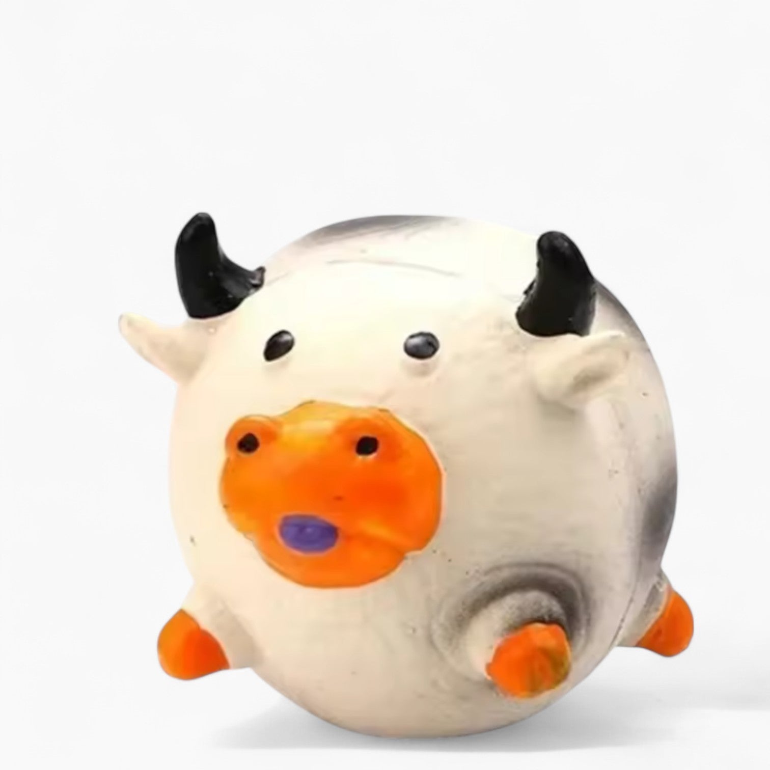 Clucksy Frenchie Squeaky Toy – Farm Animal Latex Chew Toys