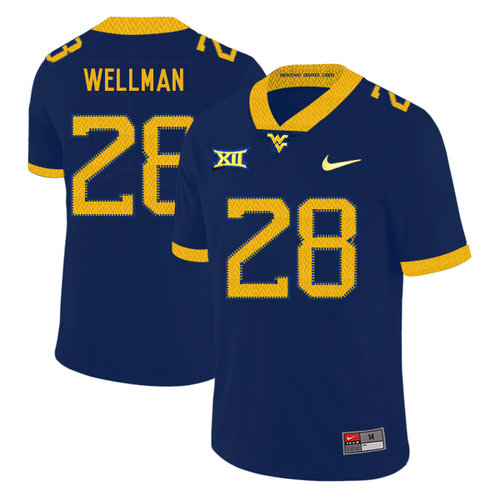 Men's None Game 2024 breathable Elijah Wellman #28 embroidered Jersey