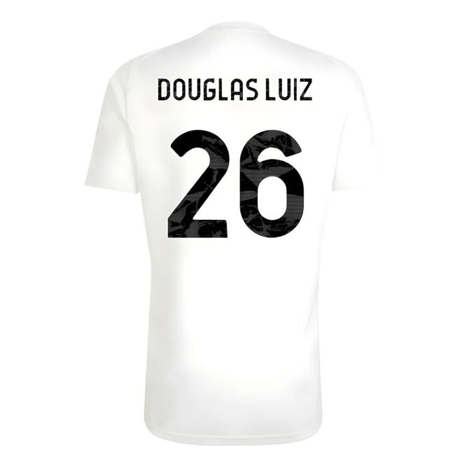 Proud Juve Juventus Training Shirt White Douglas Luiz #26 Superior...
