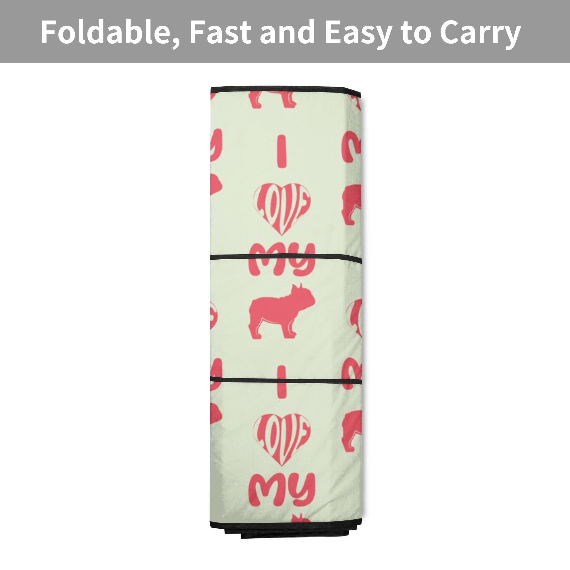 Bebe - Safe Car Auto Sun Shade For French Bulldogs | Breed-optimized