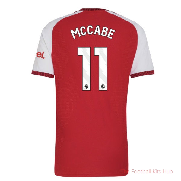 Supporters Elite Arsenal 2026-2027 Home Shirt (Mccabe 11)