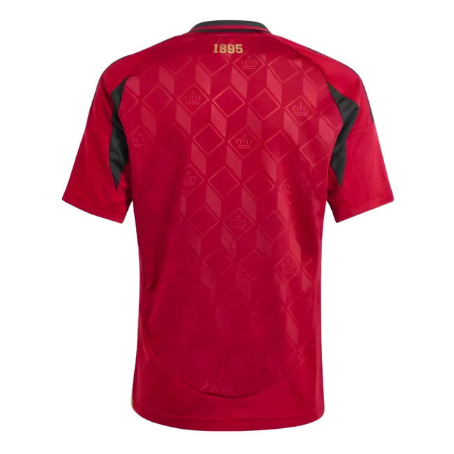 Kids 2024-2025 Belgium Soccer Team Home Shirt