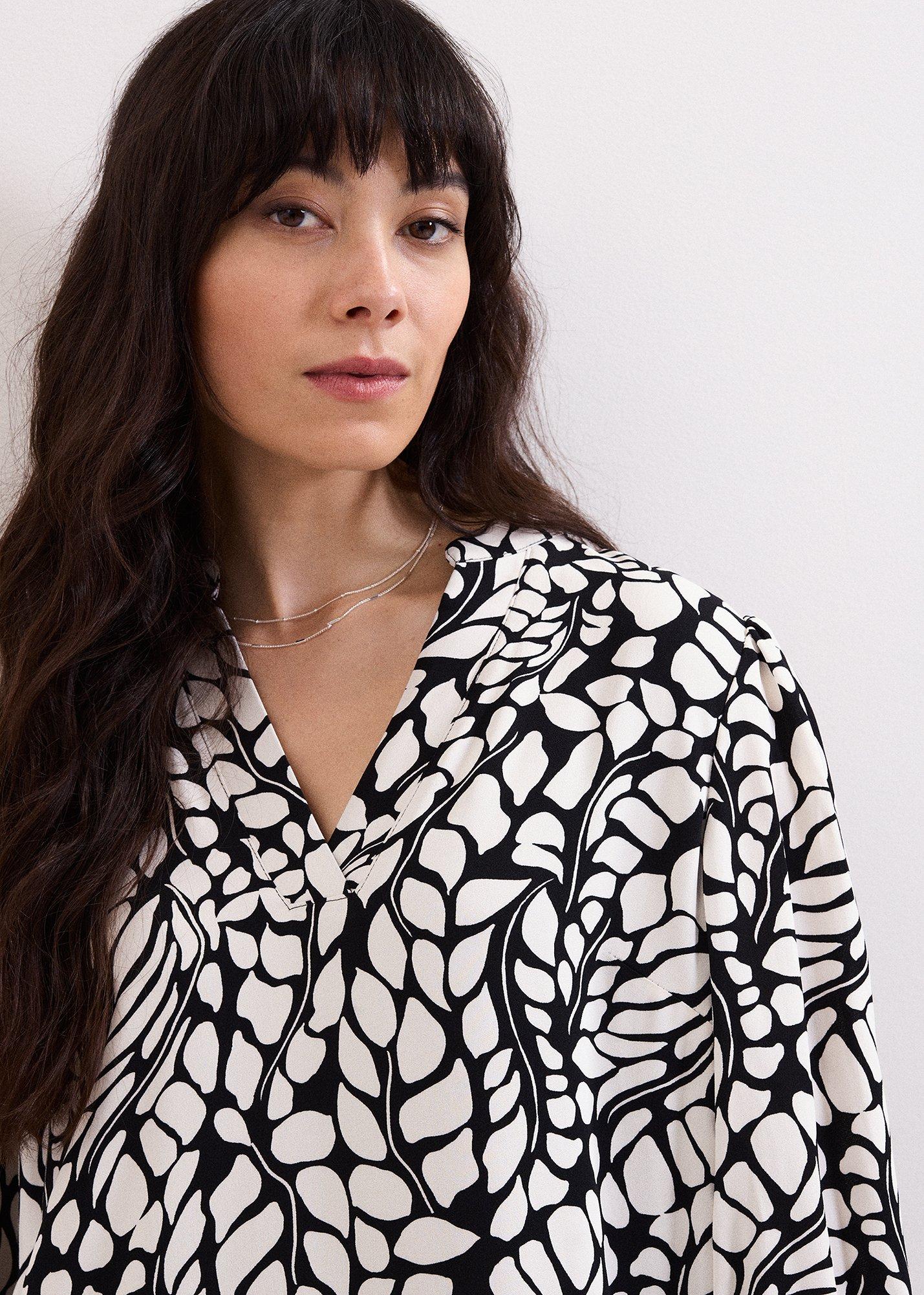 Milicia Leaf Tunic Dress