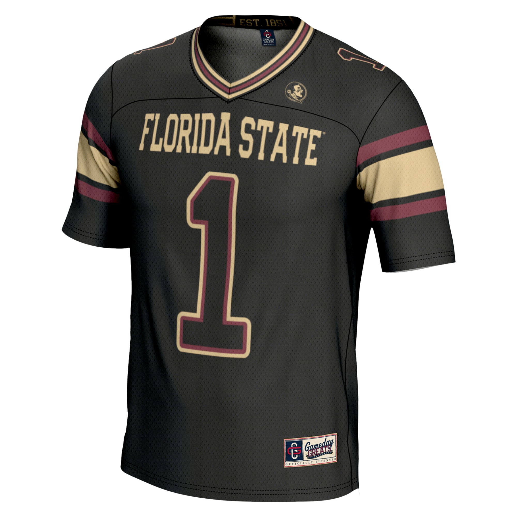 [NJP] Florida State Seminoles GameDay Greats Youth Endzone Football Jersey - Black