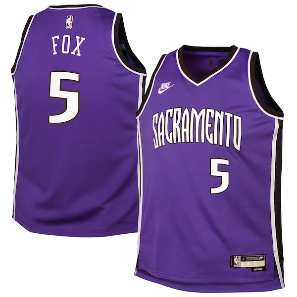 De'Aaron Fox SAC Swingman Jersey - stylish high-quality - Classic