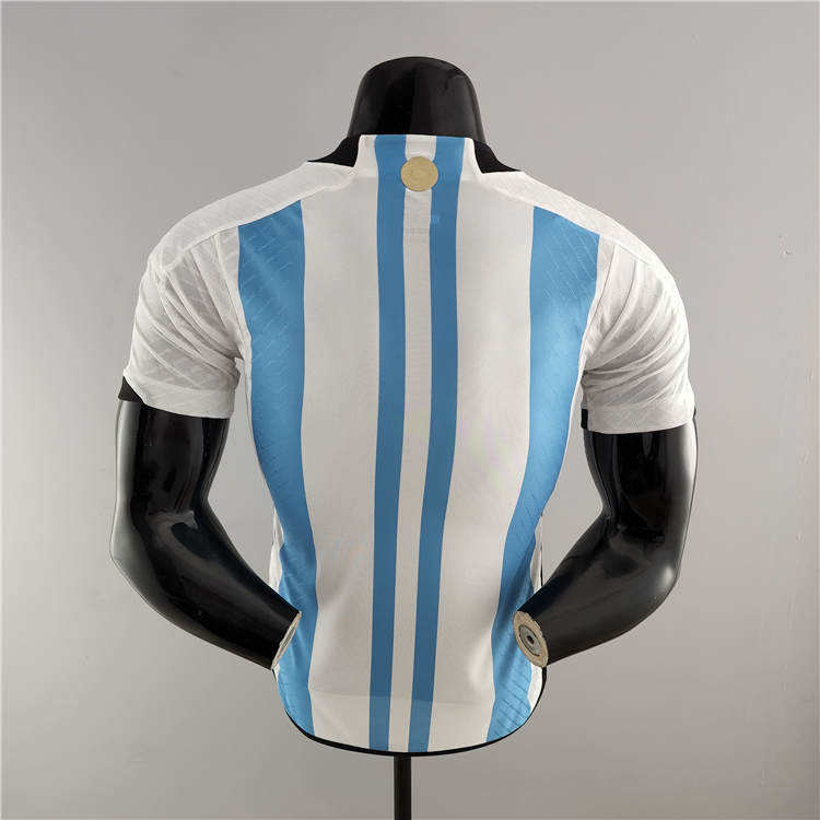 Argentina 2022 3 Stars Version Soccer Jersey Football Shirt Player