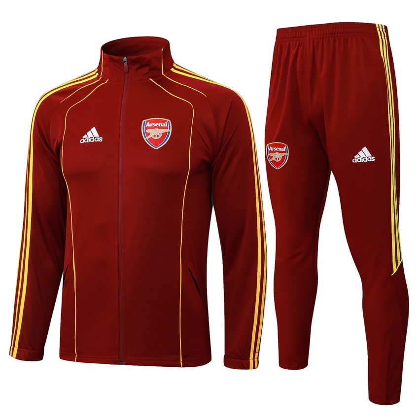 Arsenal Tracksuit Jacket 2025 2026 Dark Red
