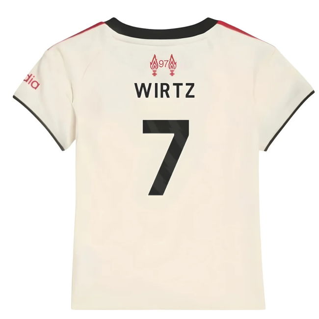 Liverpool First Team Supporter Shirt - Baby Version (Wirtz 7) (2)