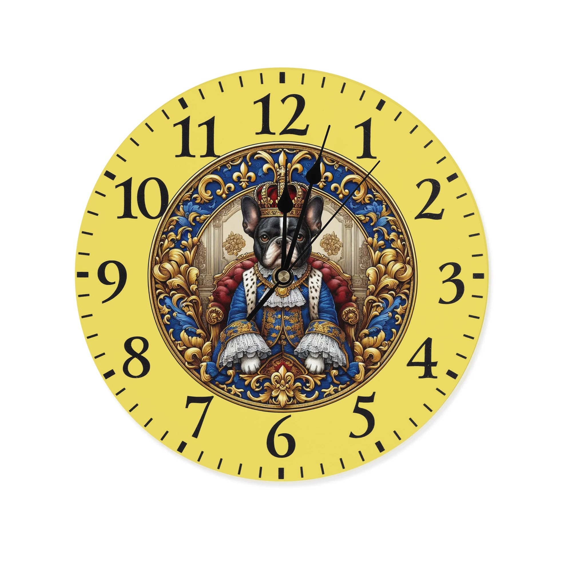 Cozy Street-Ready Dixie - Frameless Wall Clock for Home Use Premium