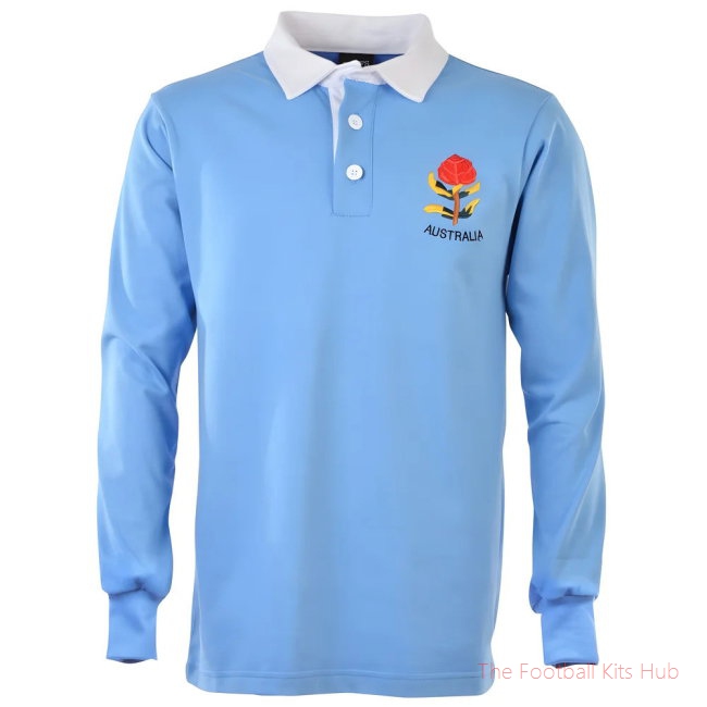 Men Australia 1908 Vintage Rugby Shirt