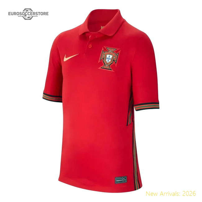 Portugal Children 2020 Home Jersey Shirt Football Fan Supporter Collection