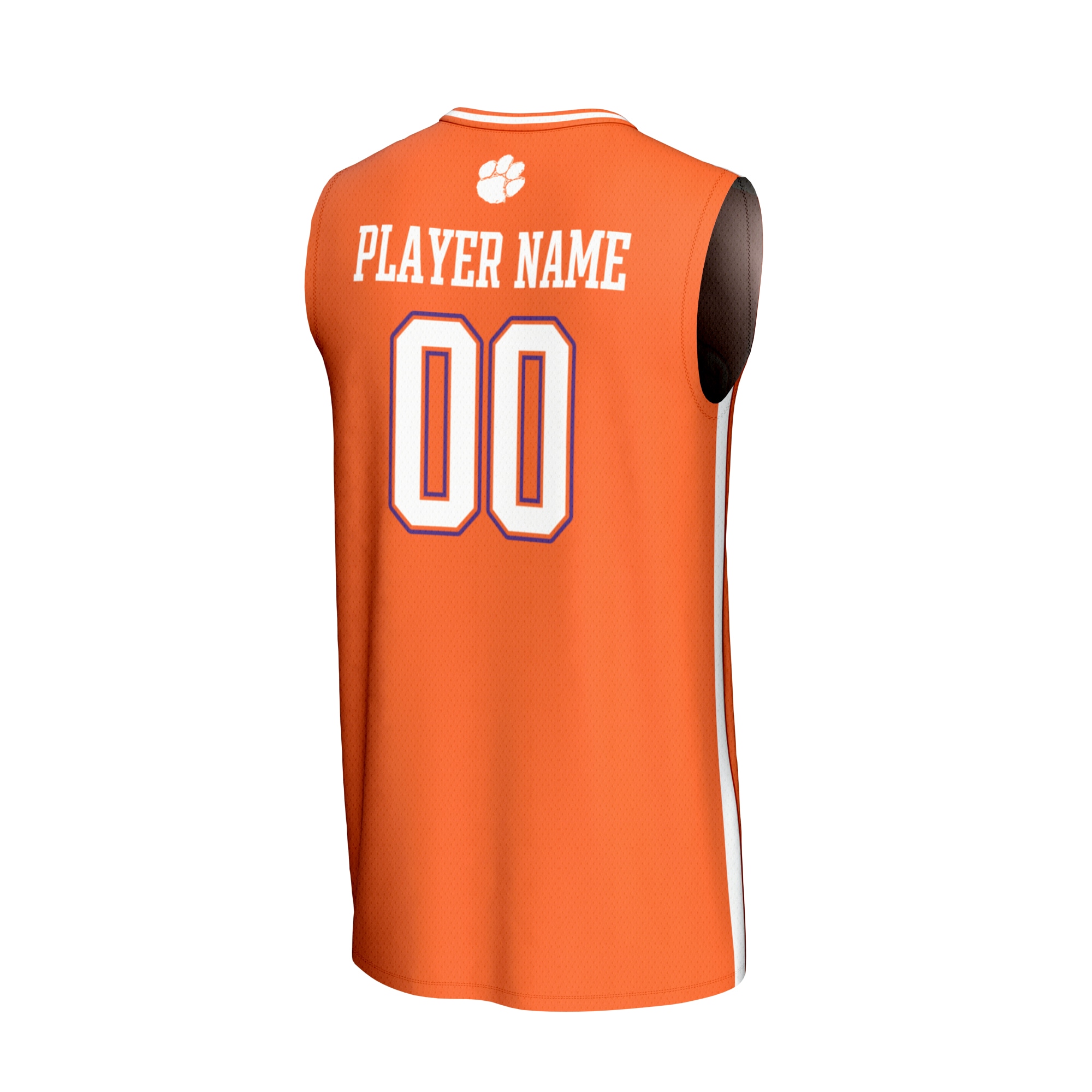 [NJP] Clemson Tigers GameDay Greats Youth NIL Pick-A-Player Lightweight Women's Basketball Fashion Jersey - Orange