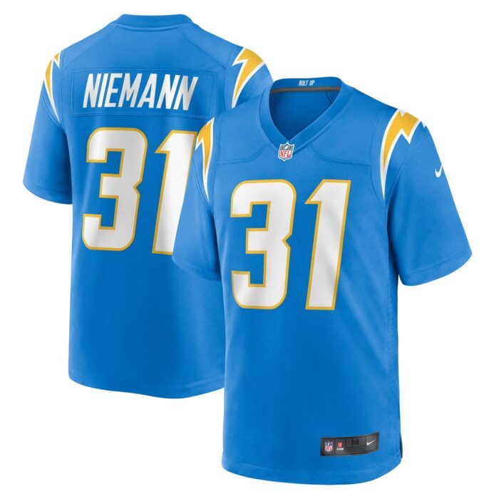 None Men's LA Chargers Timeless Game-Ready Jersey for NFL Fans