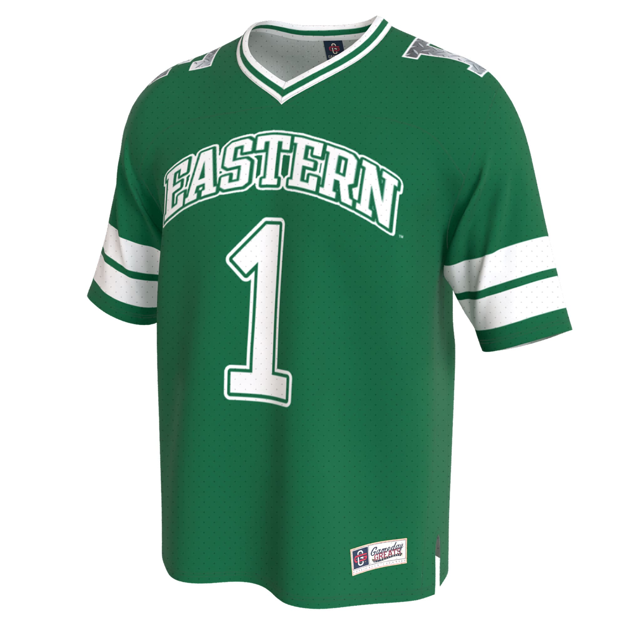 Eastern Michigan Eagles GameDay Greats Unisex Lightweight Collegiate Football Fashion Jersey - Green