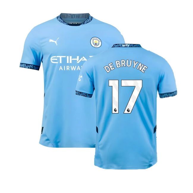 2024-2025 Man City Shirt (De Bruyne 17) (De Bruyne 17) | Player Issue