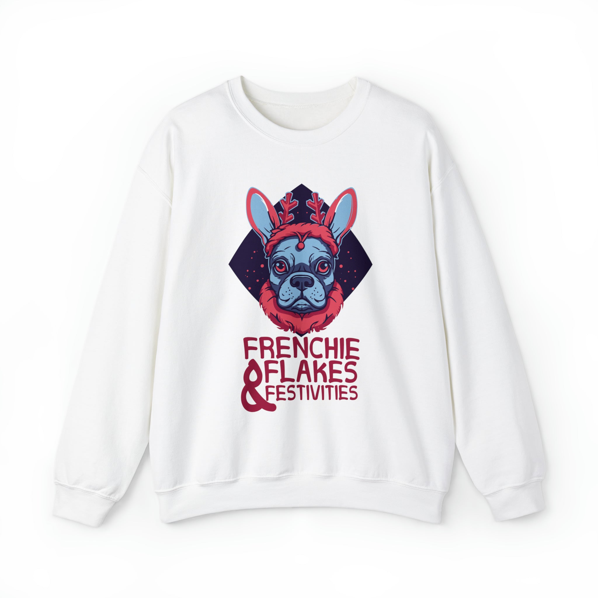 Frenchie Festivities Sweater - Unisex Sweatshirt