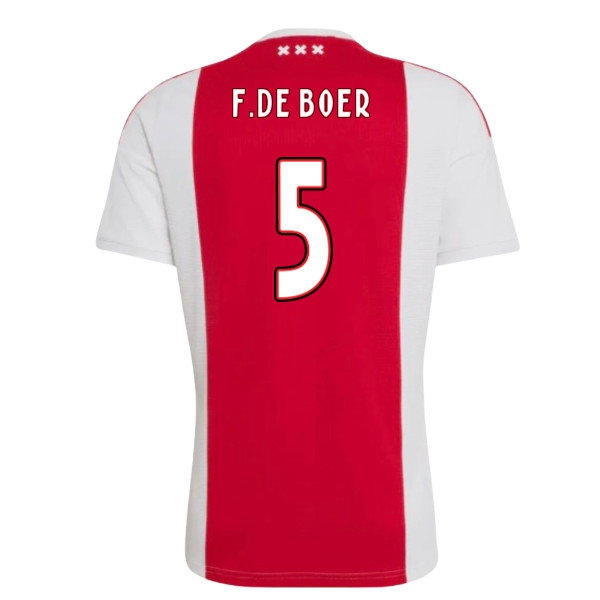 [LLS] 2026-2027 Ajax Home Shirt (F.De Boer 5)