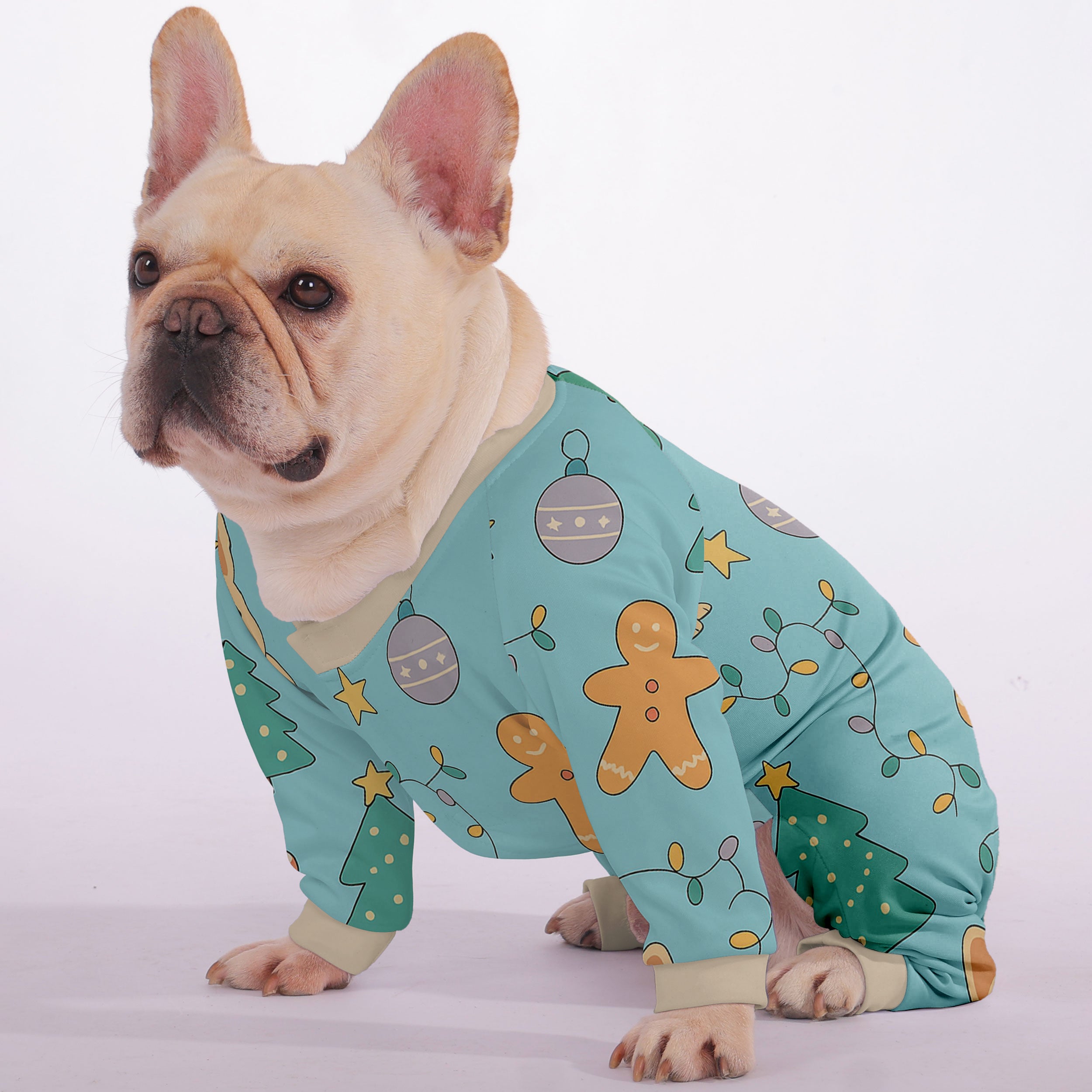 Minimal-Aesthetic Pet-Lover Diesel - Frenchie Pajama for Casual Outings