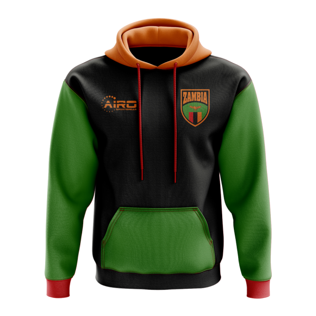 Tournament-Edition Pro-Grade Zambia Concept Country Football Hoody