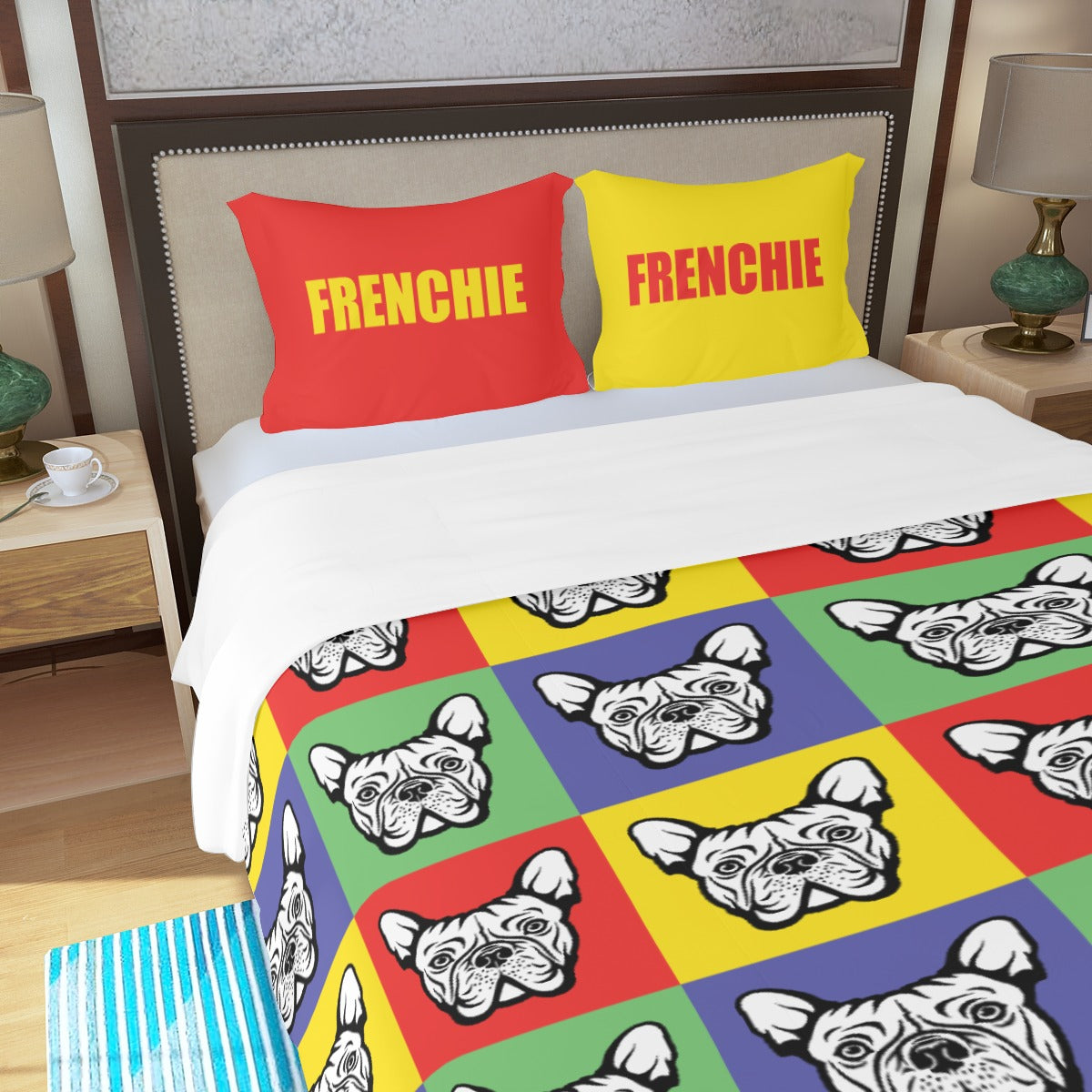 French Bulldog Durable Gus - Frenchie Bedding Set Outdoor Use