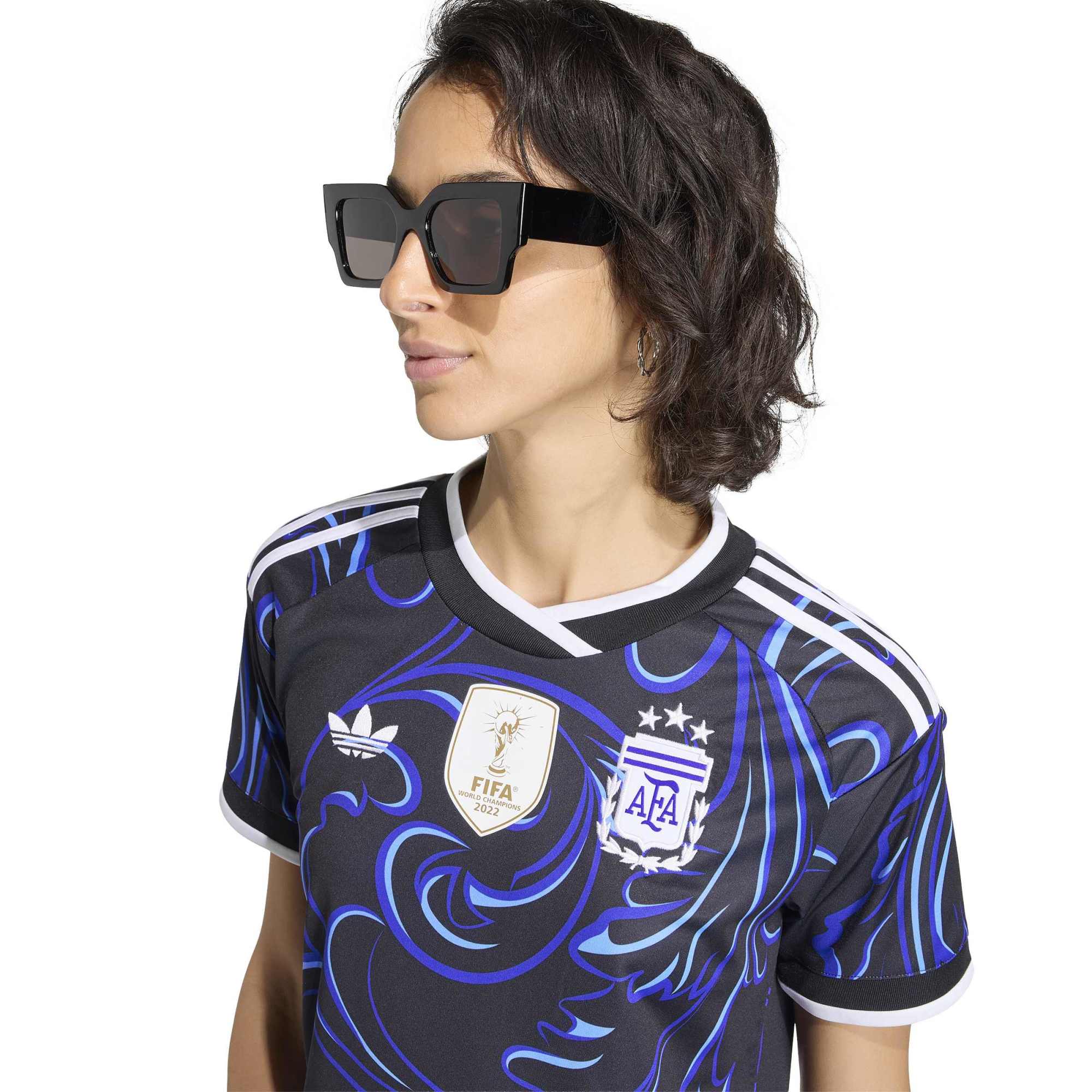 [LK] Argentina National Team Women's 2026 Away Replica Jersey - Black