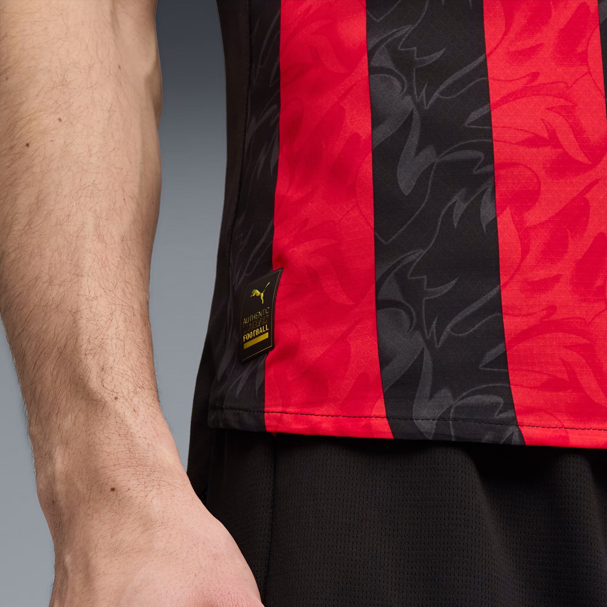 AC Milan A Patch 2025-2026 UCL Home Jersey – Authentic Shirt