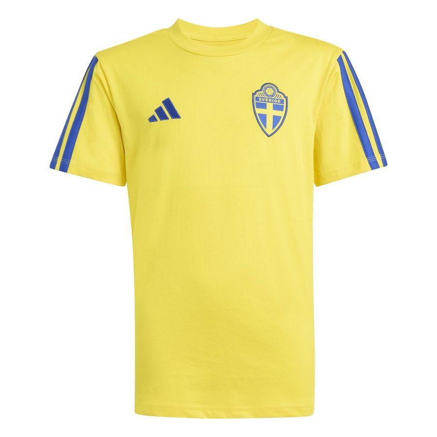 Sweden T Shirt Dna Yellow Kids For Algeria Football Fans