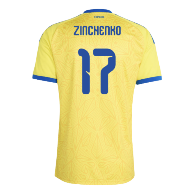 Original Premium 2026-2027 Ukraine Home Shirt (Zinchenko 17)