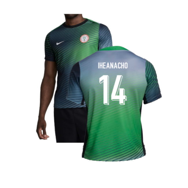 Luxury 2024-2025 Nigeria National Team Pre-match Warm-up Jersey (co