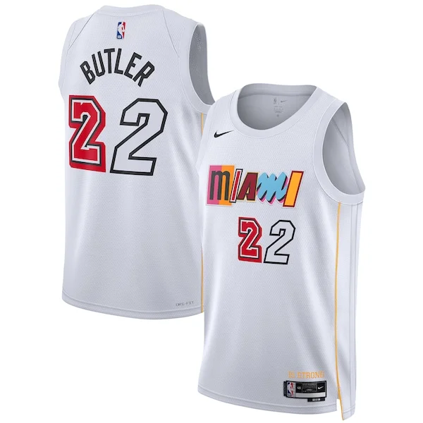 Jimmy Butler MIA Swingman Jersey - top-tier fashionable - White