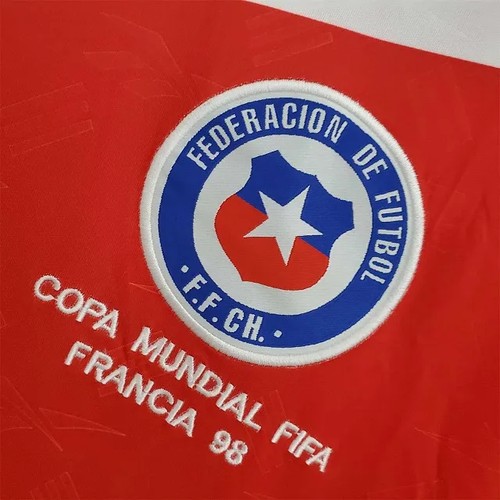 Professional 1998 Chile Jersey Retro World Cup With Special Edition
