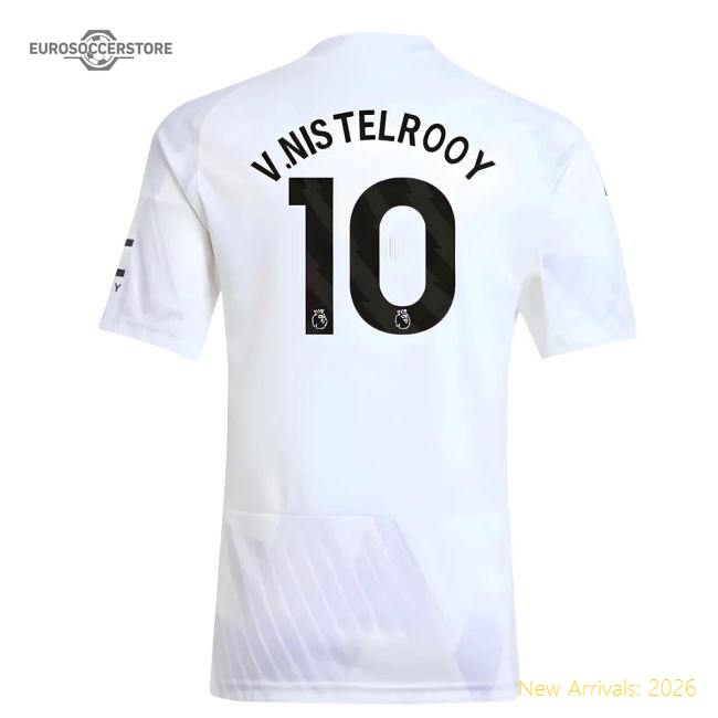 2025-2026 Man Utd Away Shirt (kids) (vnistelrooy 10) - Authentic Design