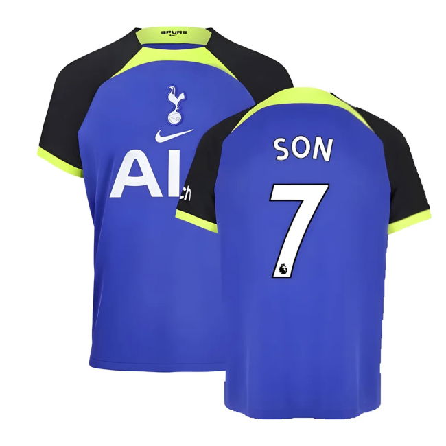 2022-20 Tottenham Away Soccer Jersey SON 7 M S