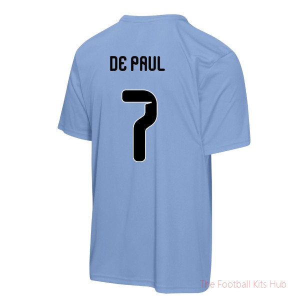 [SPK] FIFA Argentina 2026 World Cup Poly Tshirt Blue De Paul 7