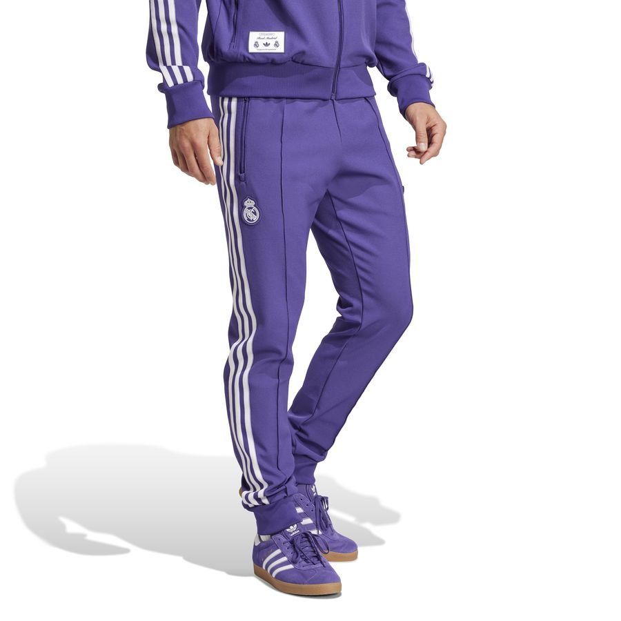 Real Madrid Training Trousers Terrace Icons Unity Purple